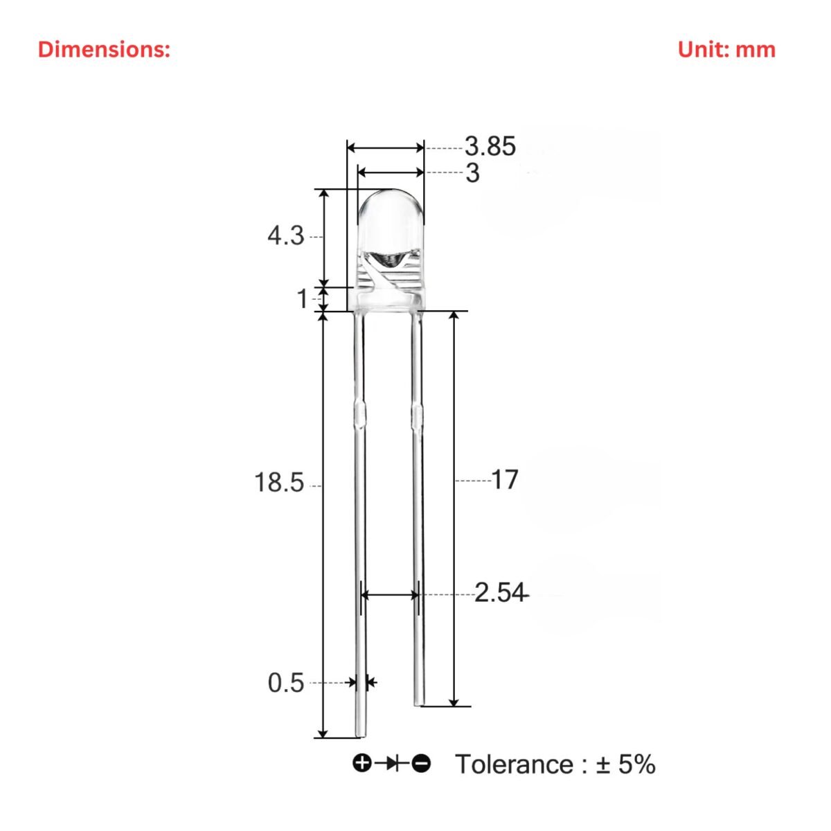 3mm_LEDs_Dimensions