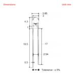 3mm_LEDs_Dimensions