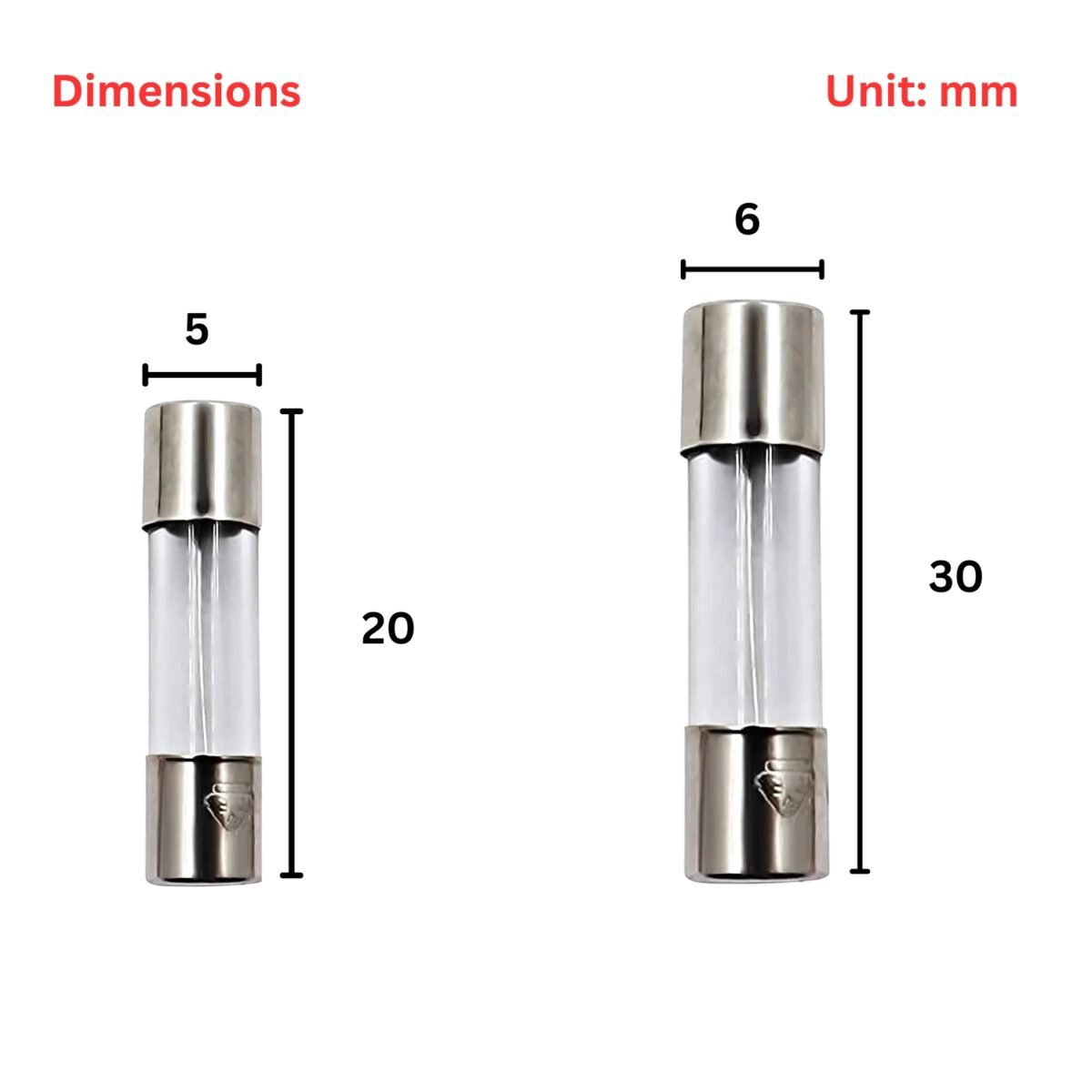 Glass_Fuse_5x20mm_6x30mm_Dimensions