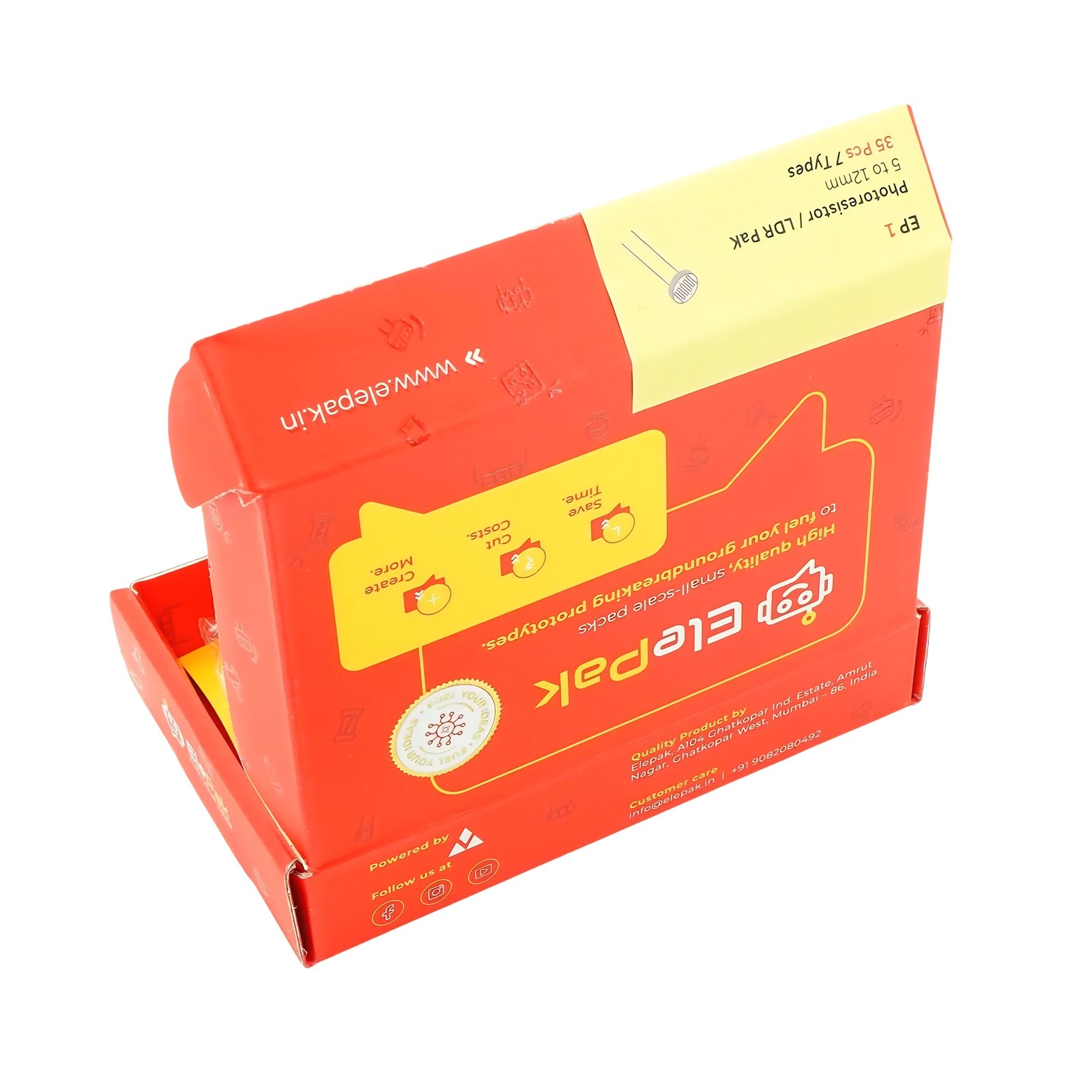 Photoresistor Pak / LDR Pak 5 to 12mm 35 Pcs 7 Types - Image 4