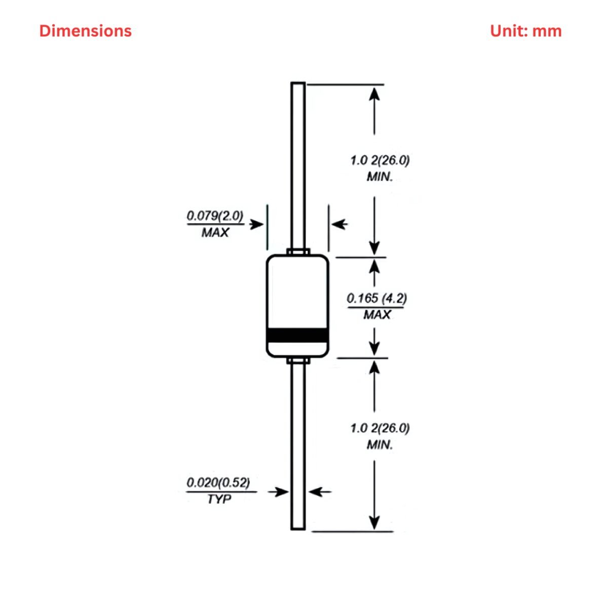 400mW_Zener_Diode_Dimenison