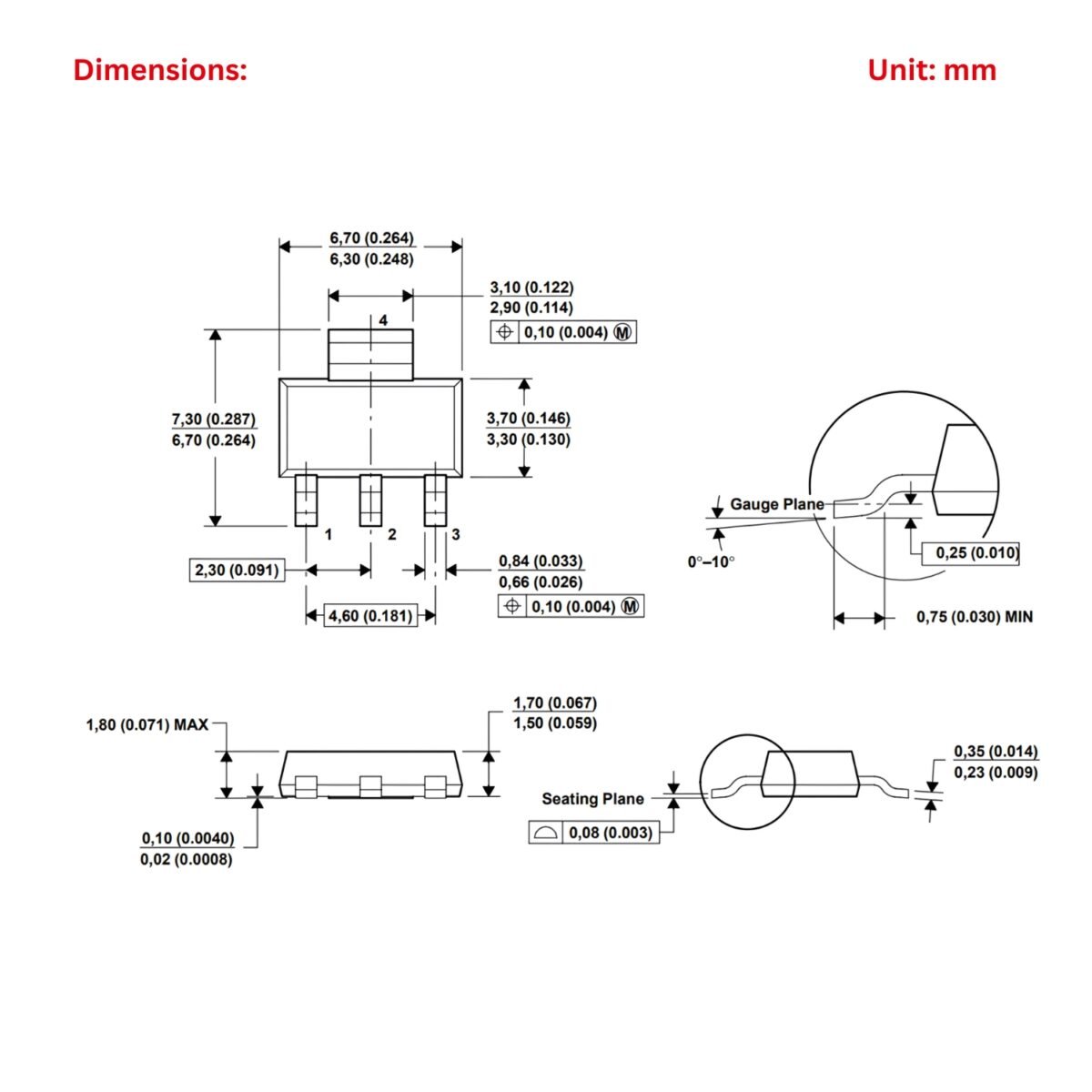 SMD_AMS117_SOT_23_Dimensions