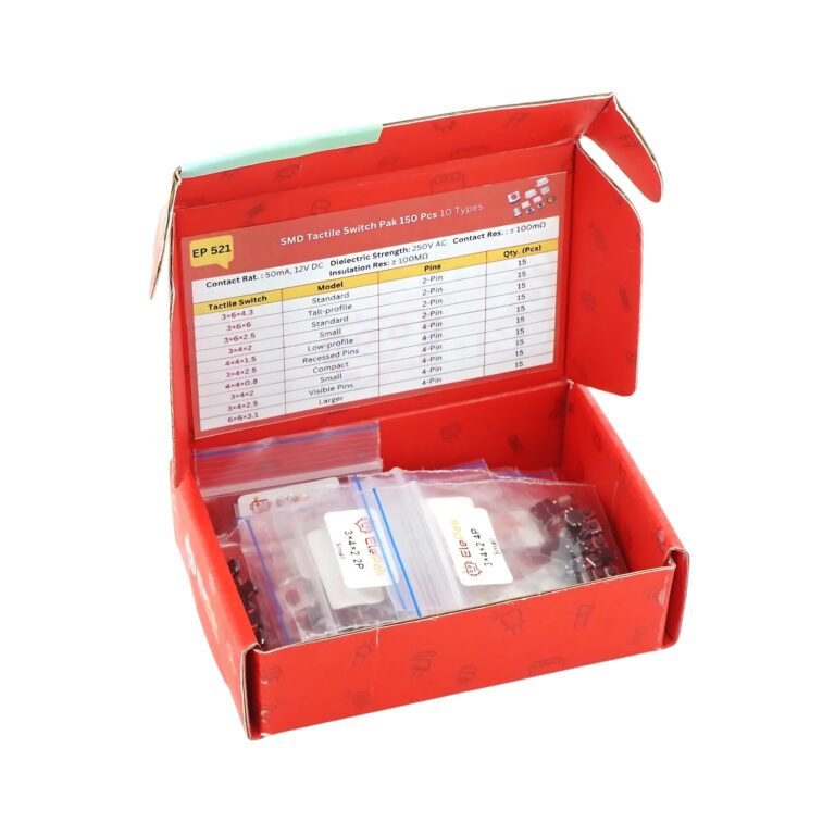 SMD Tactile Switch Pak 150 Pcs 10 Types